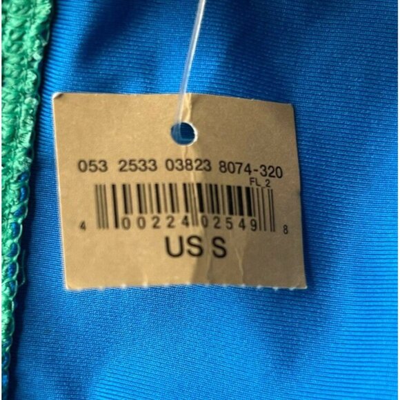 Aerie American Eagle Swim Suit Bottoms Bikini Womens Small Green Blue New Lace - Picture 6 of 9